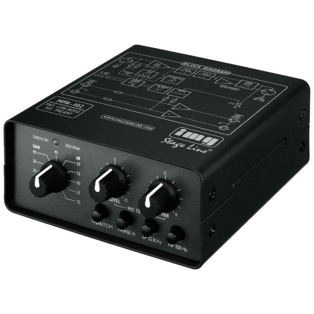 Van streek Bedenken Lach Microfoon voorversterker MPA-102 1-kanaals low-noise